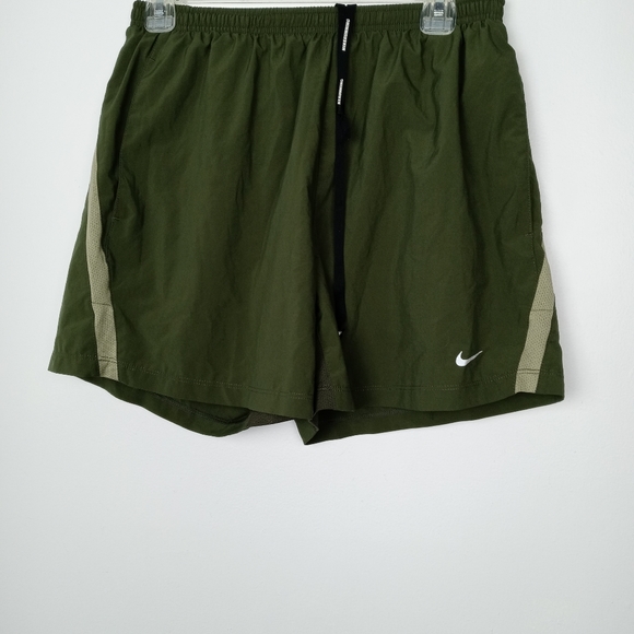 army green nike shorts